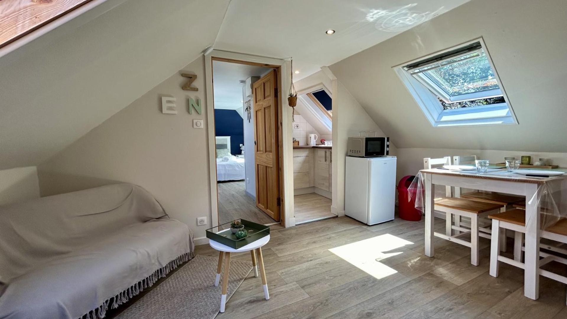 Terre & Mer'Veilles 2, Appartement Avec Spa Pour 2 Personnes Favières エクステリア 写真
